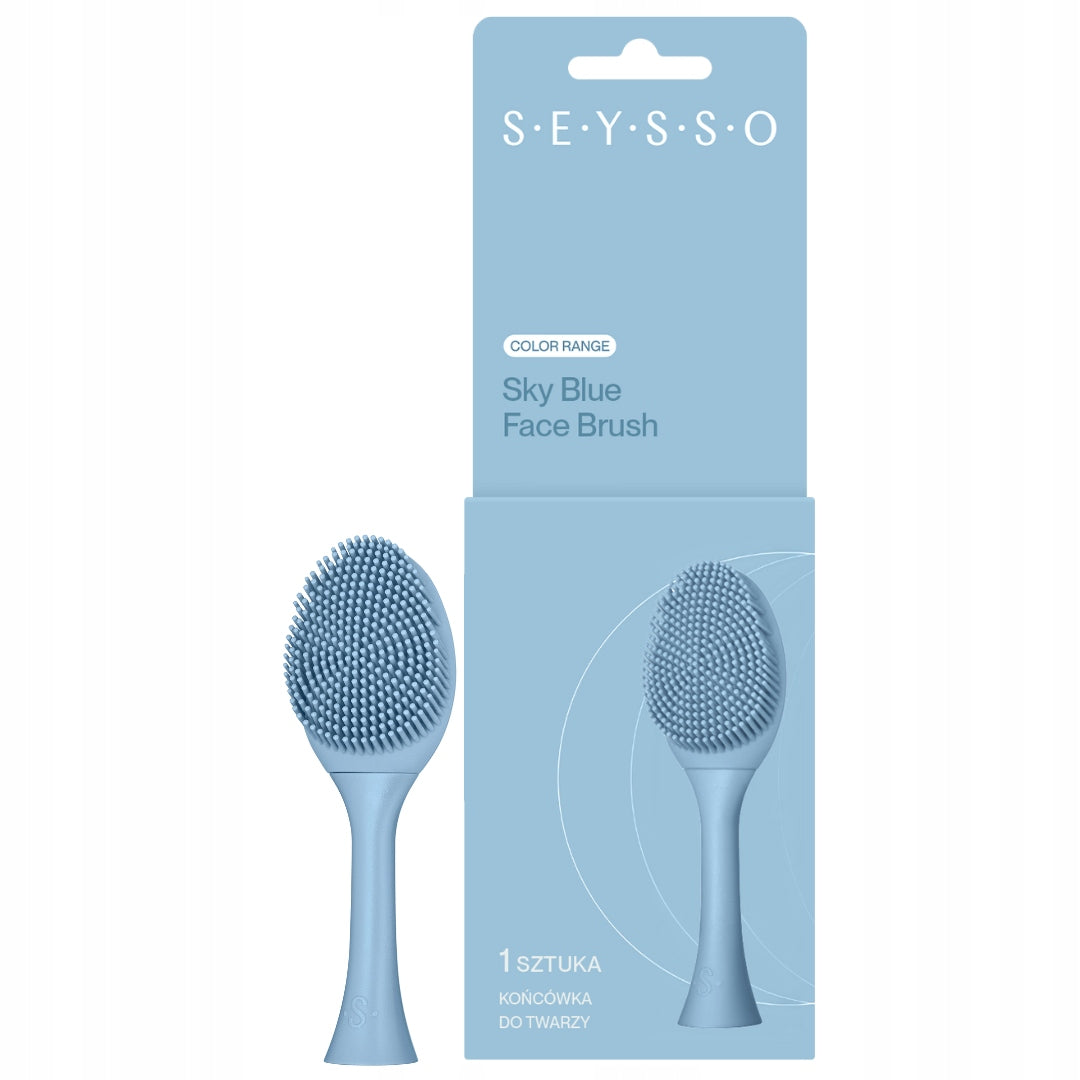 Face tip SEYSSO COLOR Face Brush Sky Blue 1 pc.