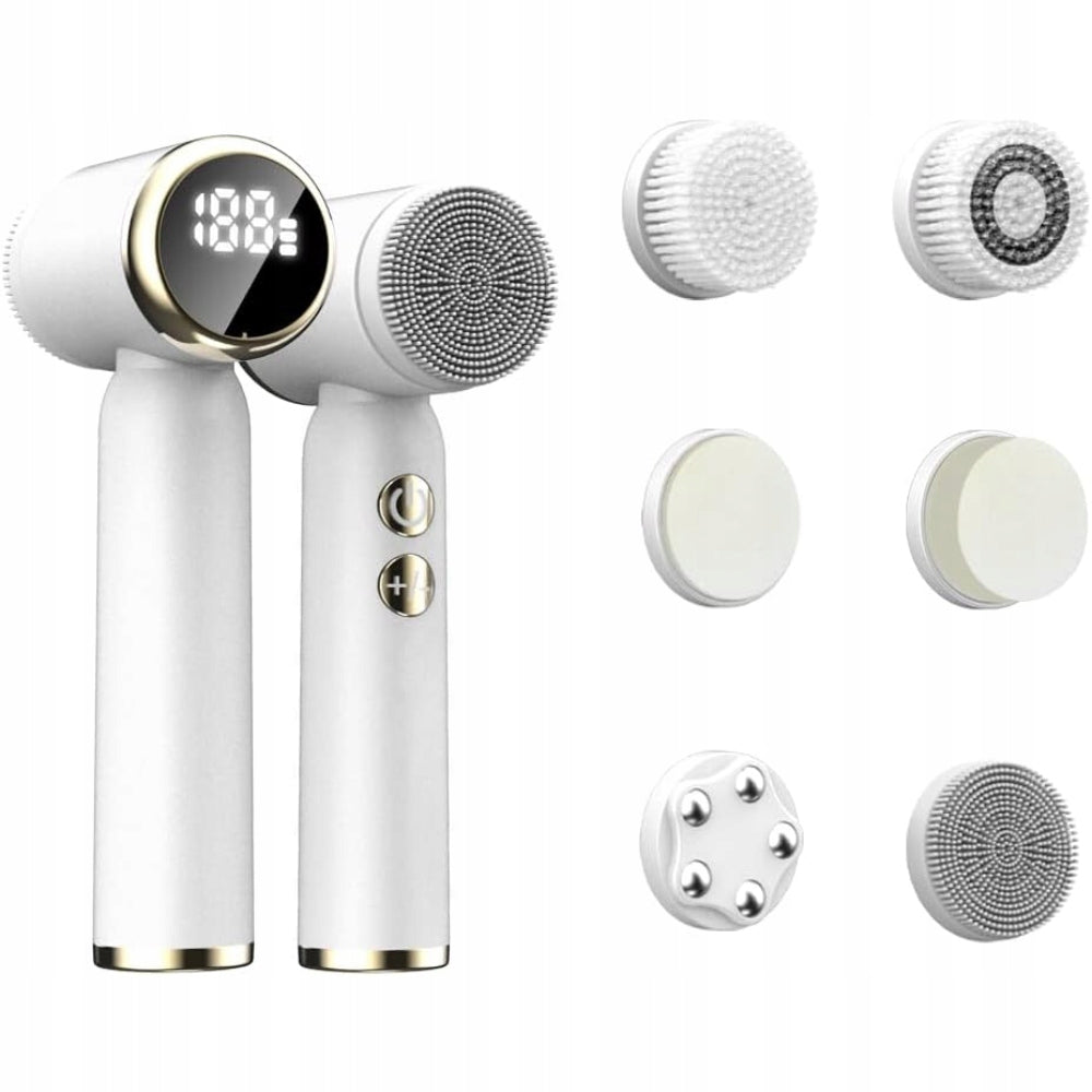 Facial Cleansing Brush 6 in1 Peeling Blackhead Remove Makeup Massage