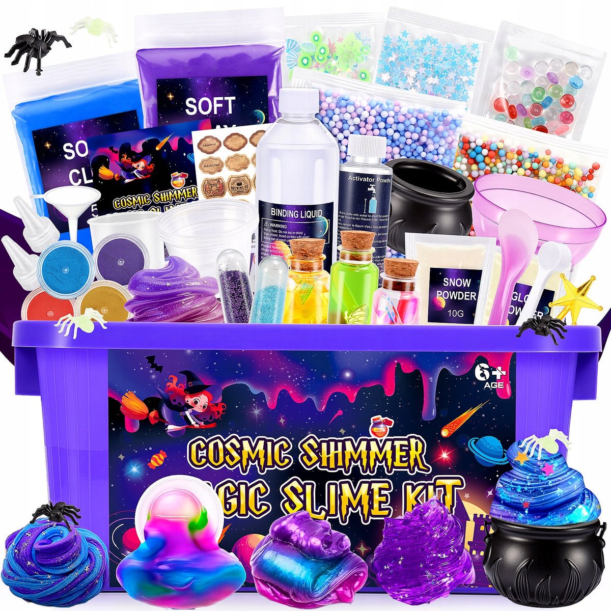 Factory Lab Slime Making Kit: Slime Galaxy Magic System DIY