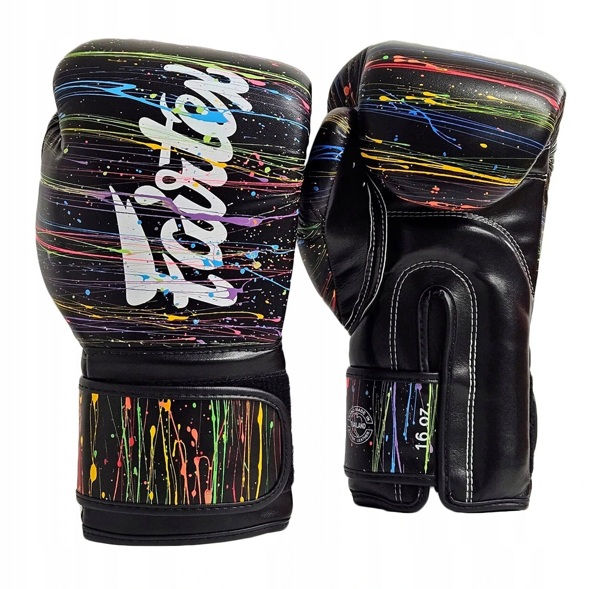 Fairtex Boxerské rukavice Painter BGV14PT - černé - BGV14PT_BLK 20002207362