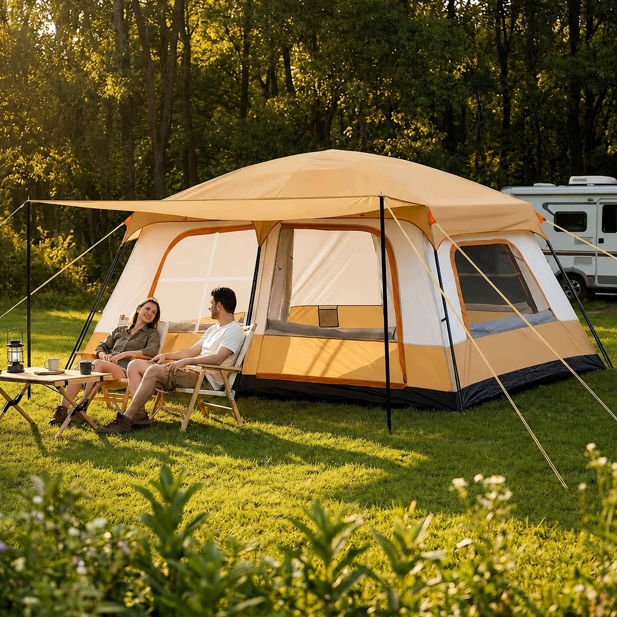 Family Hiking Camping Tent 4-6-Person Large with Canopy Manufacturer code 770913319581
