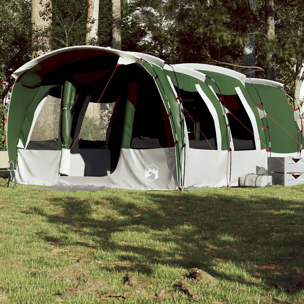 Family Tent, 8-Person, Tunnel, Green, Waterproof Manufacturer code 076-2199-6