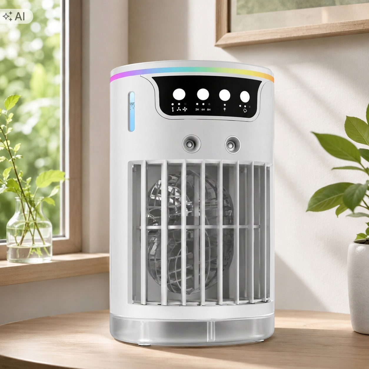 Fan Air Conditioner USB 4in1 with Mist Tank 1,2L TT-20 Portable Manufacturer code B0H459WT98
