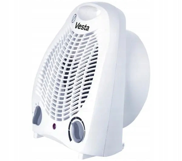 Fan Vesta EFH01N 1000 W 2000 W White Brand Vesta