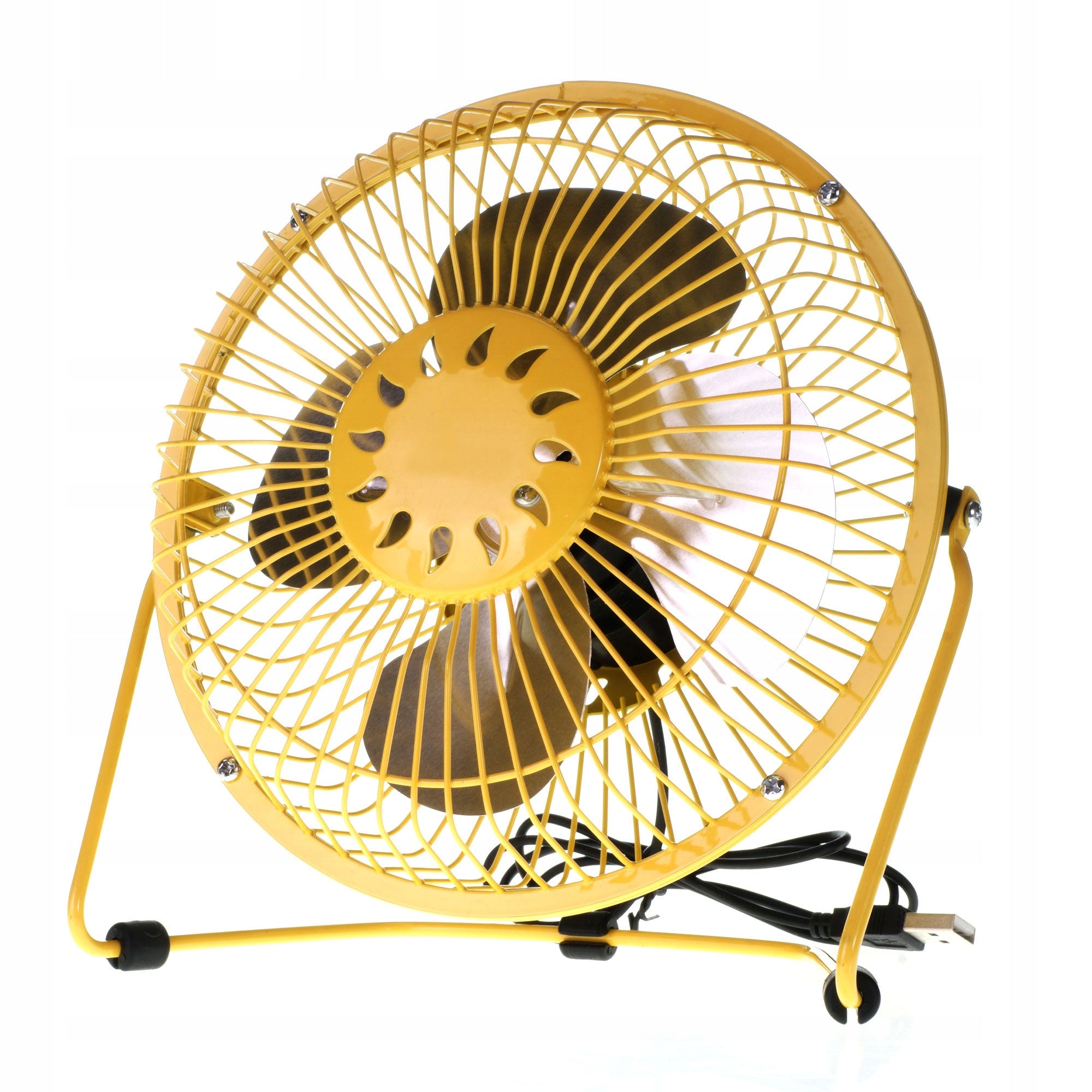 Fan desk fan usb ZEFIR 18 cm yellow