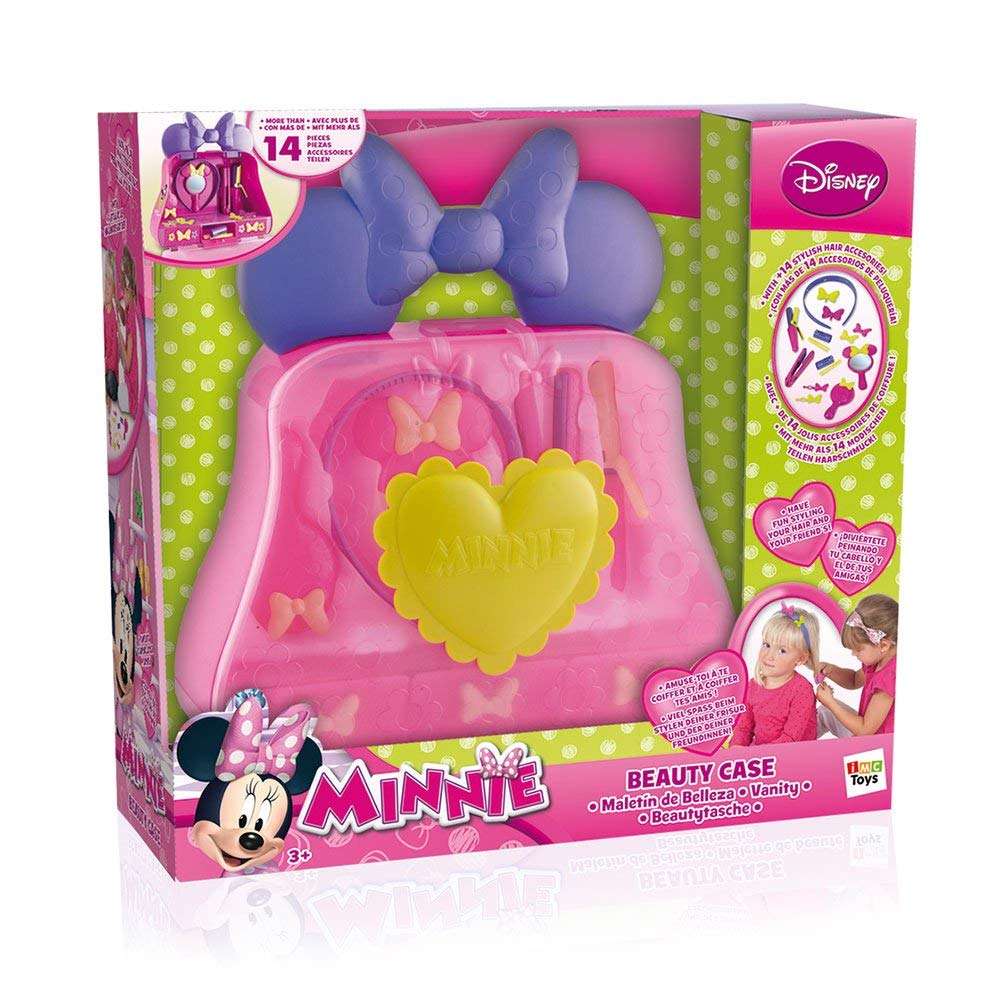 Fashionable Minnie Mouse Dressing Table Small Hairdresser Suitcase