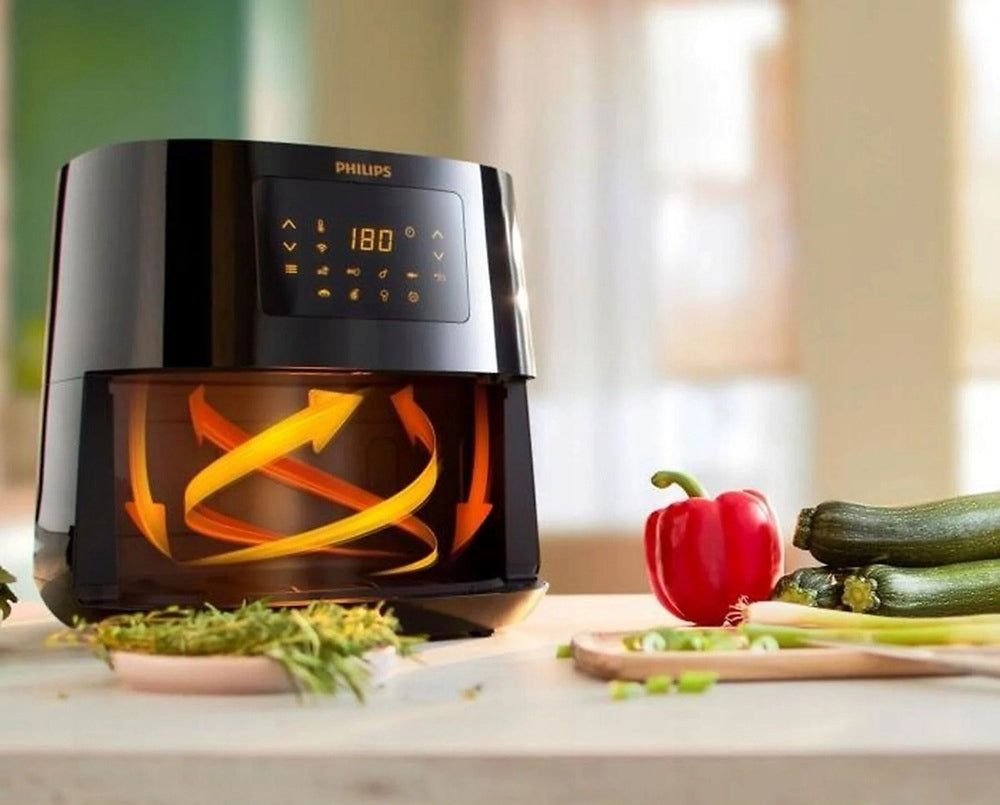 Fat Free Fryer Philips HD9280/60 AirFryer XXL OVI 2000W 6.1L Model HD9280/60 6,2 L