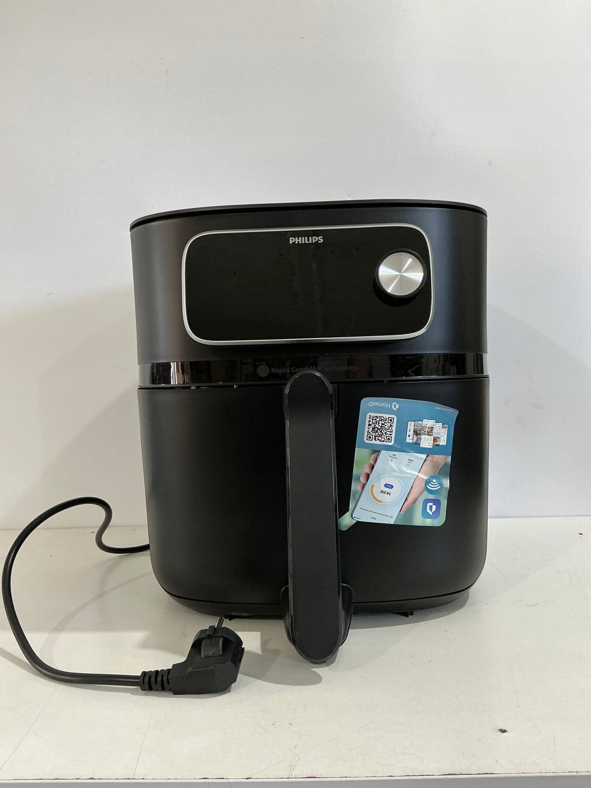 Fat Free Fryer Philips Ovi Smart XXL Airfryer HD9876/90 Power 2200 W