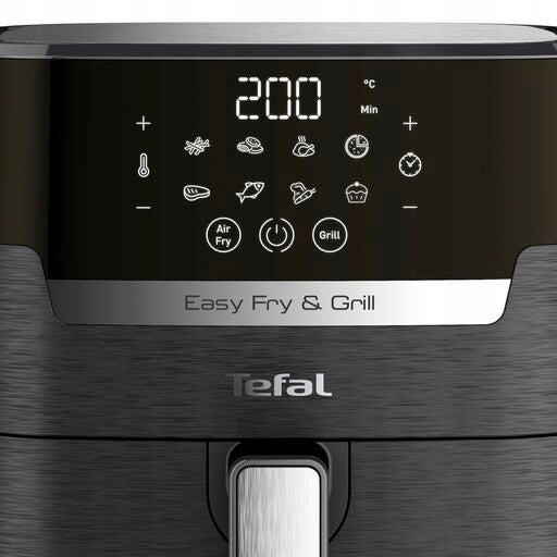 Fat Free Fryer TEFAL EY505 Grill 2in1 Air Fryer Brand Tefal