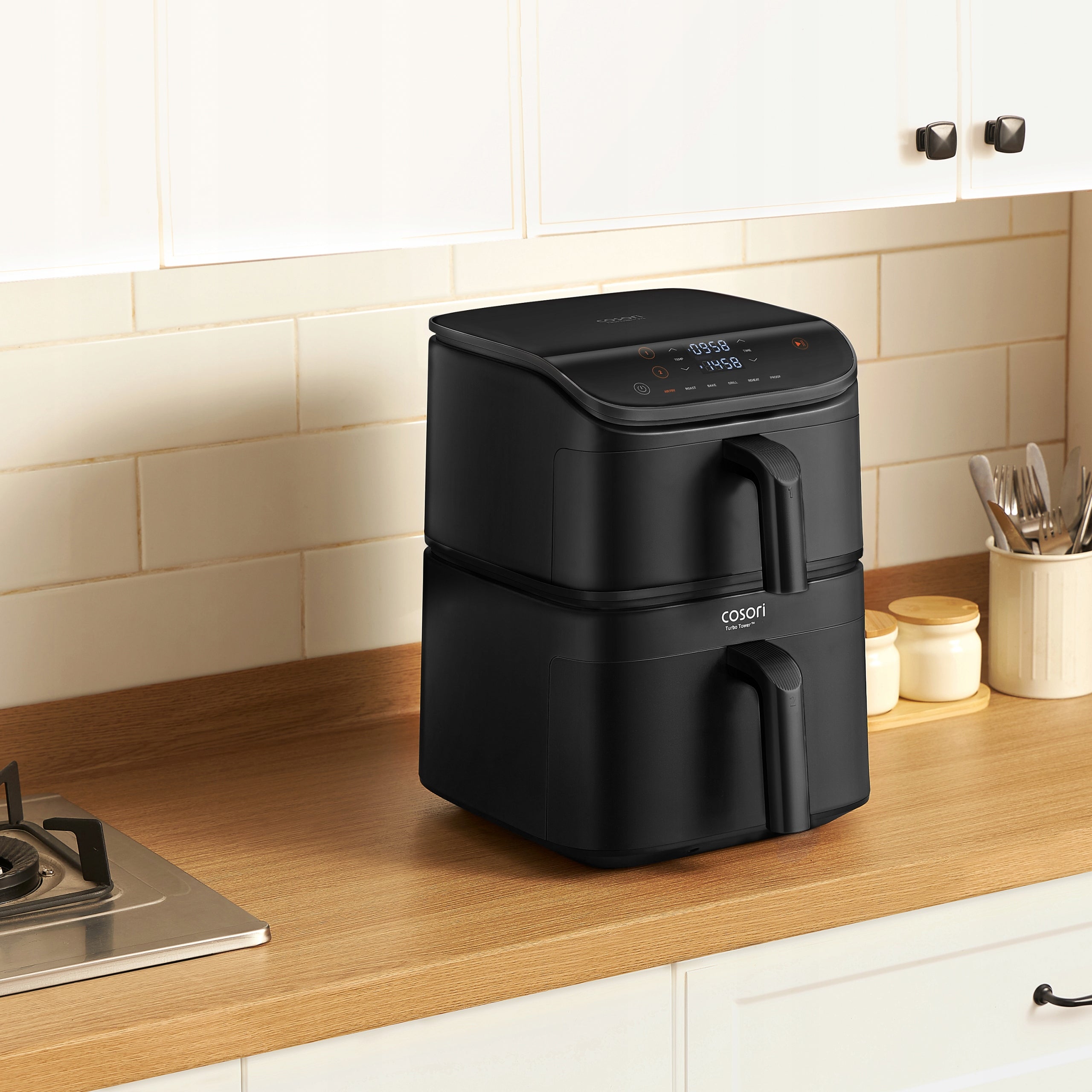 Fat-free air fryer Cosori CAF-DC121-AEUR 2630W | 10,8 L Dominant color black