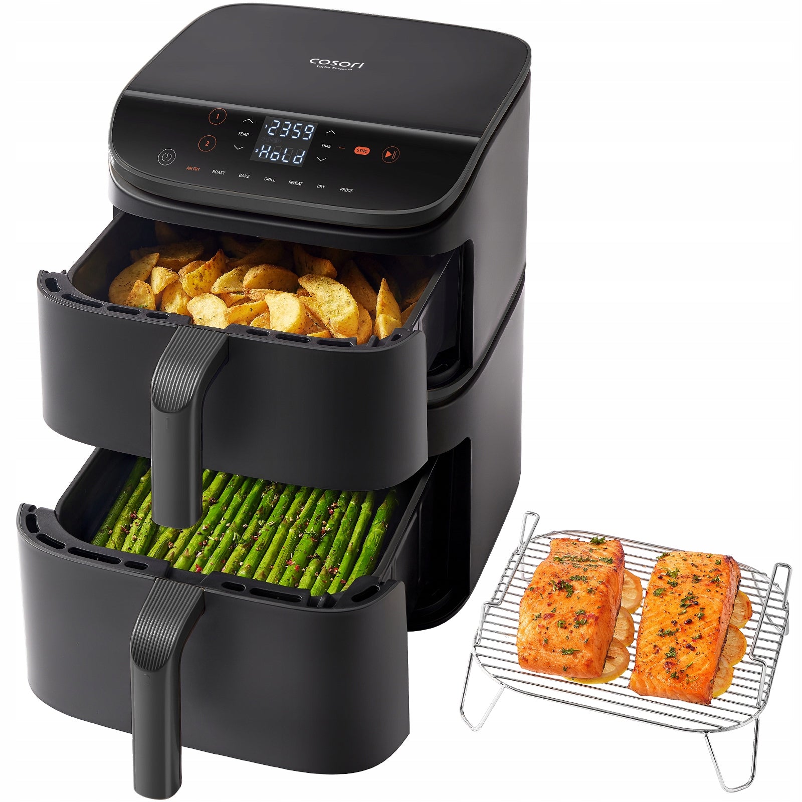 Fat-free air fryer Cosori CAF-DC121-AEUR 2630W | 10,8 L