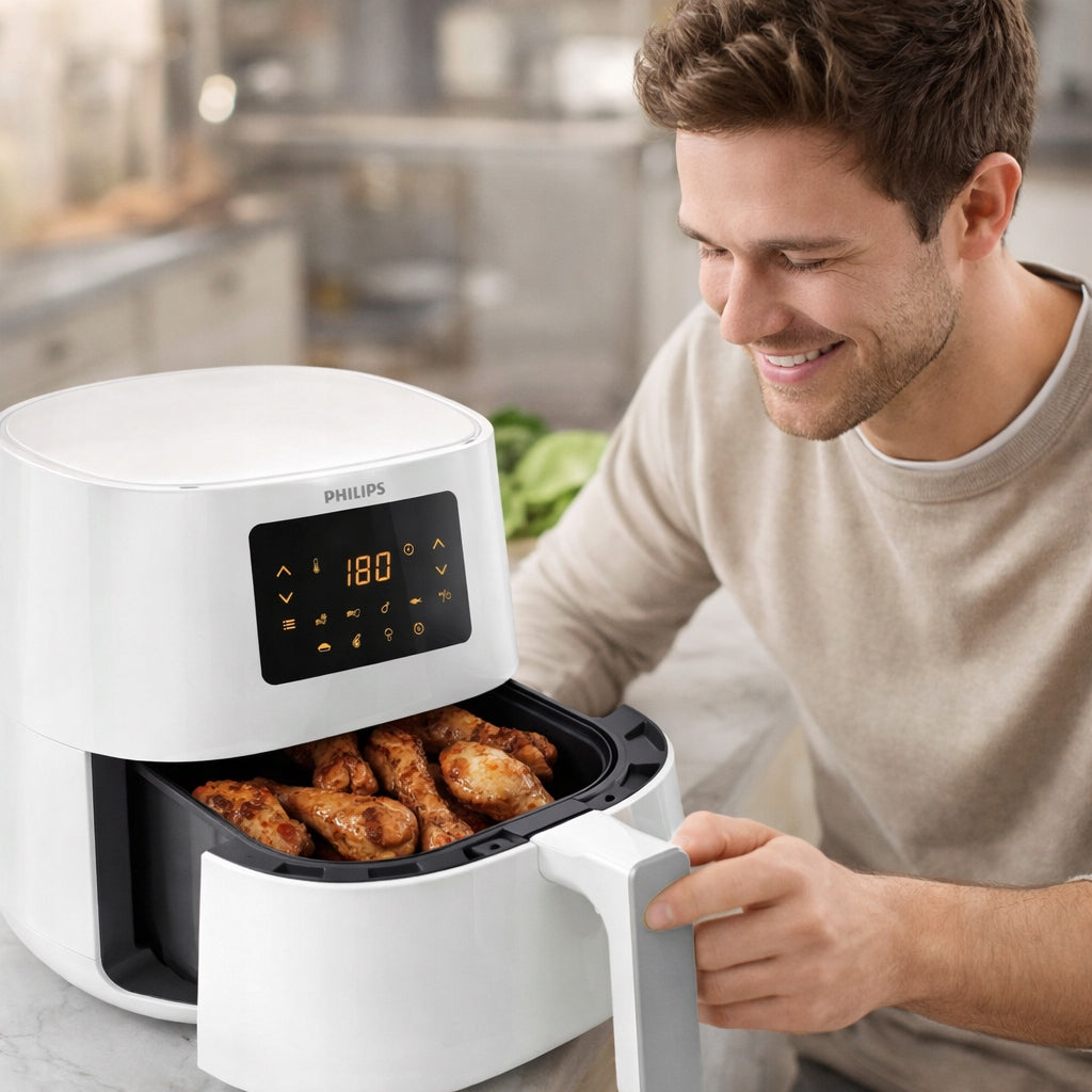 Fat-free air fryer Philips Ovi XL 2000W Airfryer 6,2l HD9270/00 Power 2000 W