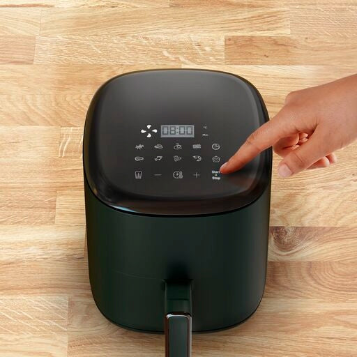 Fat-free air fryer TEFAL EY145810 3 L 1300 W 10 programs Air Fryer Dominant color black