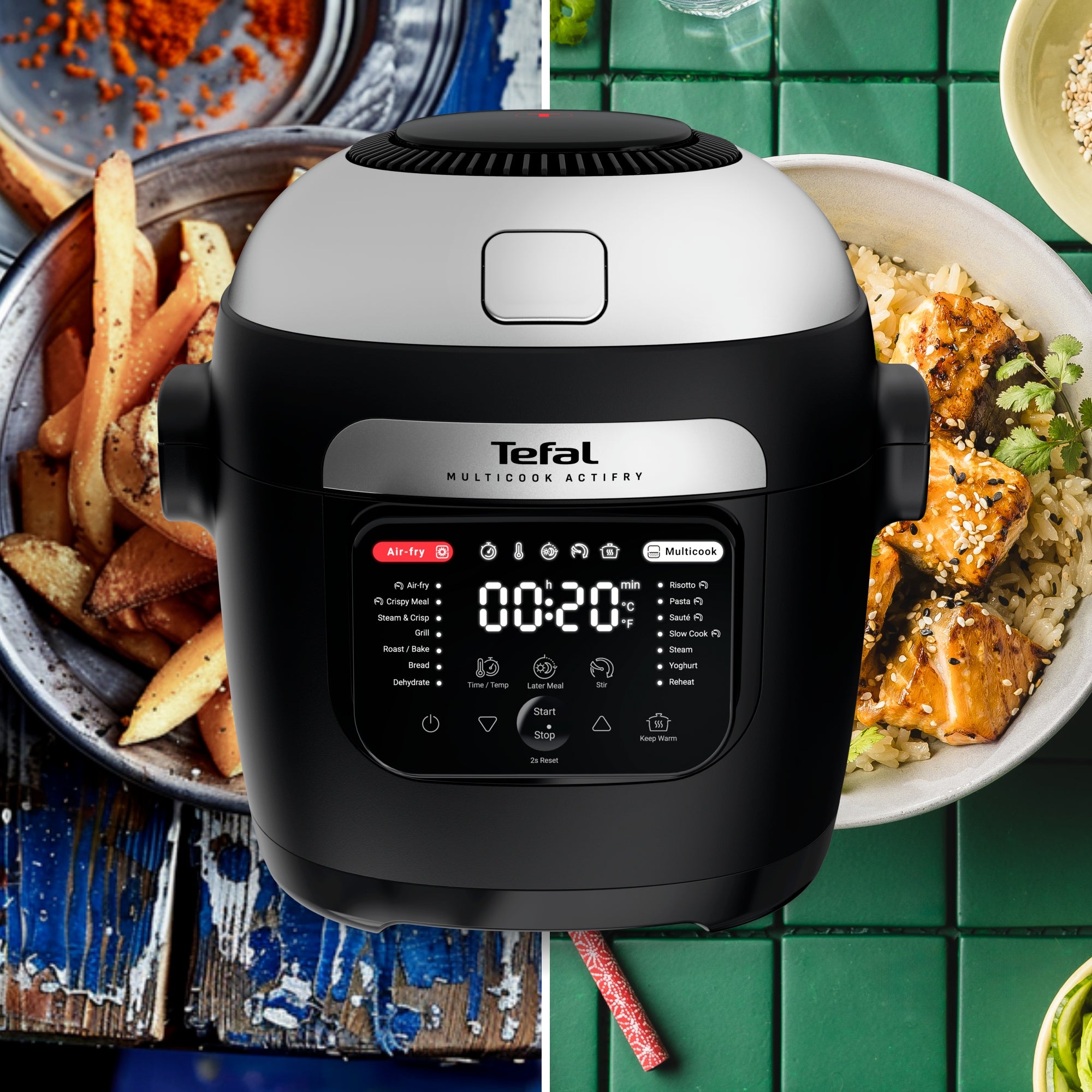 Fat-free air fryer Tefal MY741CF0 1334 W 6 l Manufacturer code MY741CF0