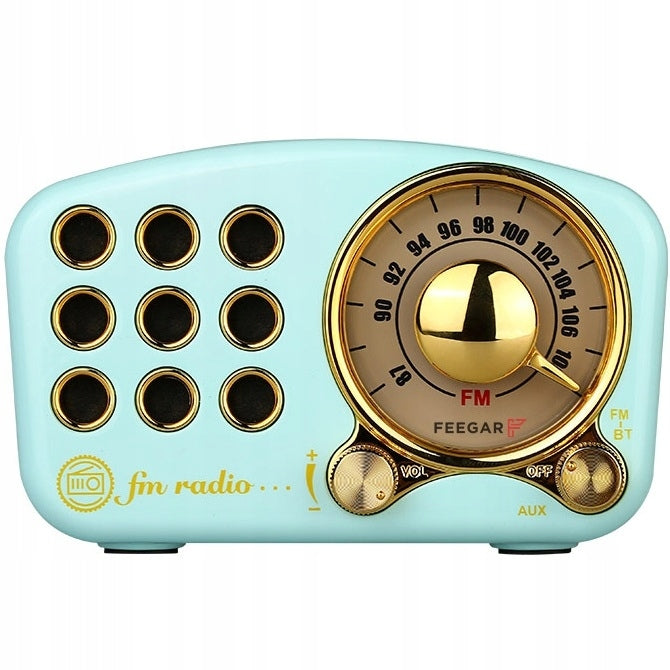 Feegar RETRO FM Radio Kitchen Bluetooth Vintage Brand Feegar