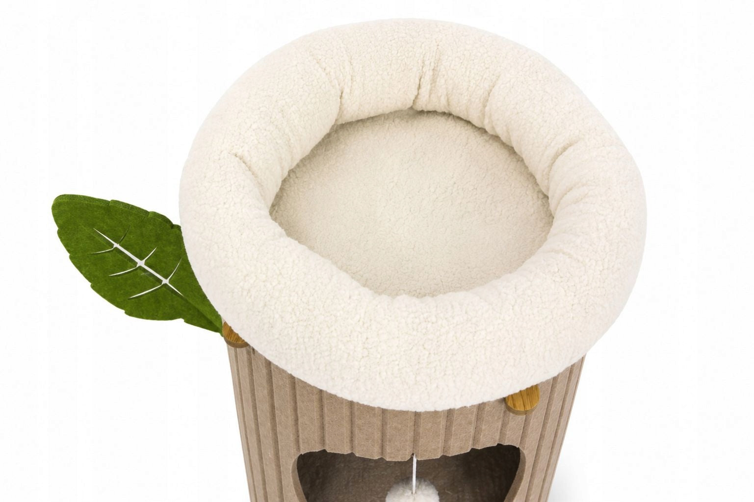 Felt Cat Scratcher 2in1 LunaTower – Bed, Cottage and Cat Tower Length 60 cm