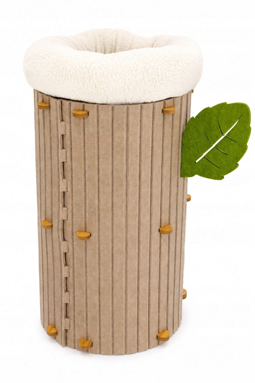 Felt Cat Scratcher 2in1 LunaTower – Bed, Cottage and Cat Tower Product width 37 cm