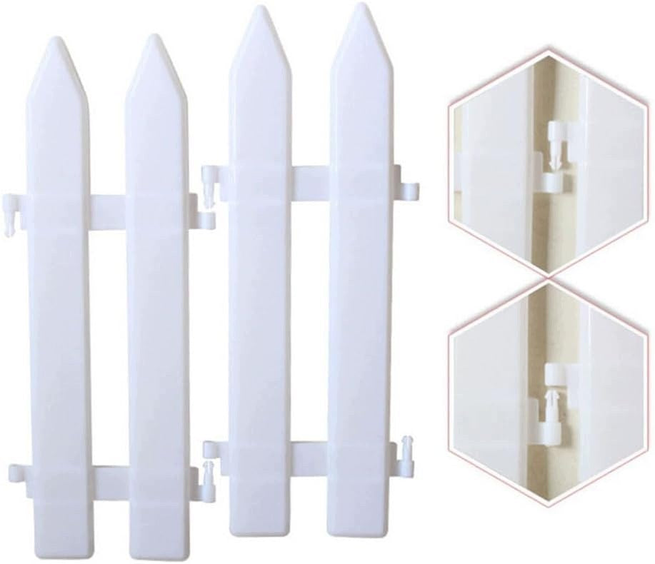 Fence CHRISTMAS TREE fence with a height of 30cm SET protection for animals white Brand no brand