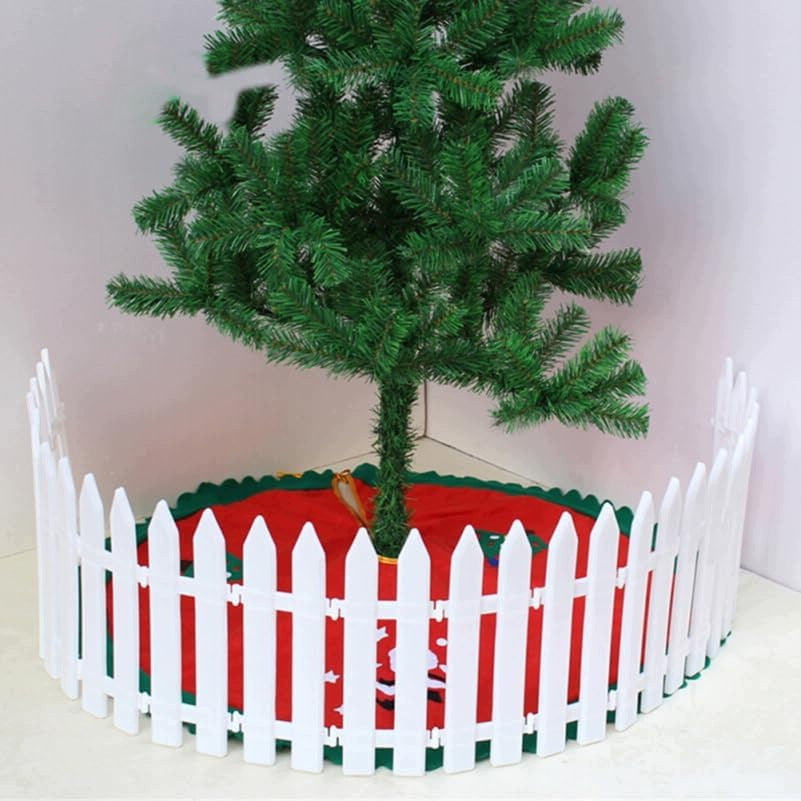 Fence CHRISTMAS TREE fence with a height of 30cm SET protection for animals white Manufacturer code B0CWYTB7RY