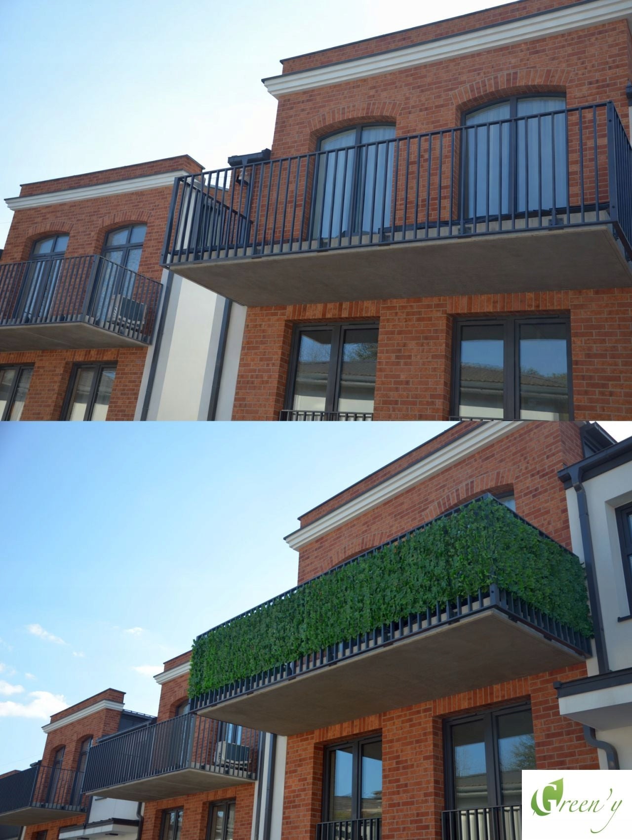 Fence Cover Terrace Ivy Artificial Hedge PREMIUM Dear Because Good Length 240 cm