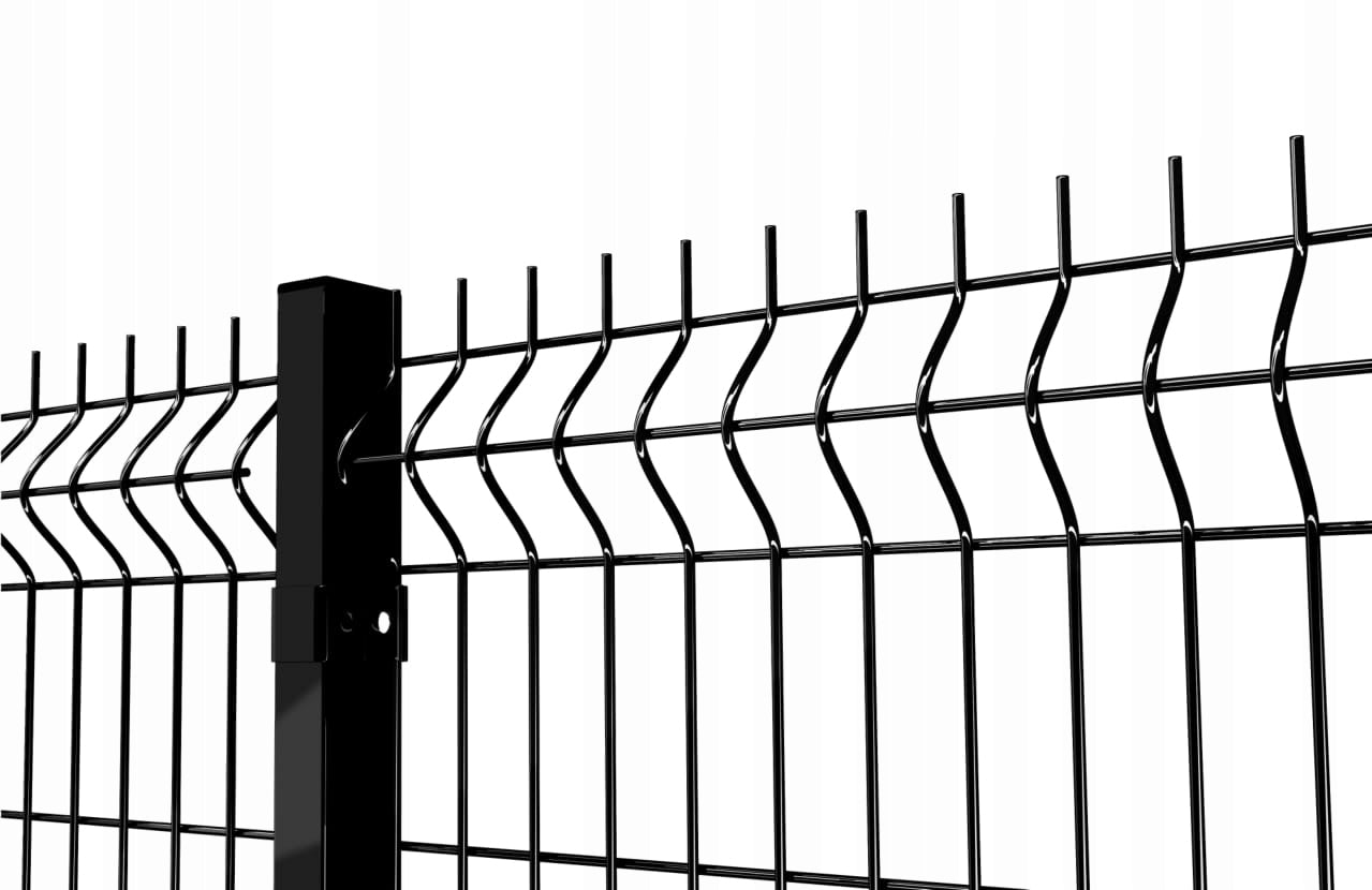 Fence PANELS 250 panel span 3D metal fi 4 PANEL black 153