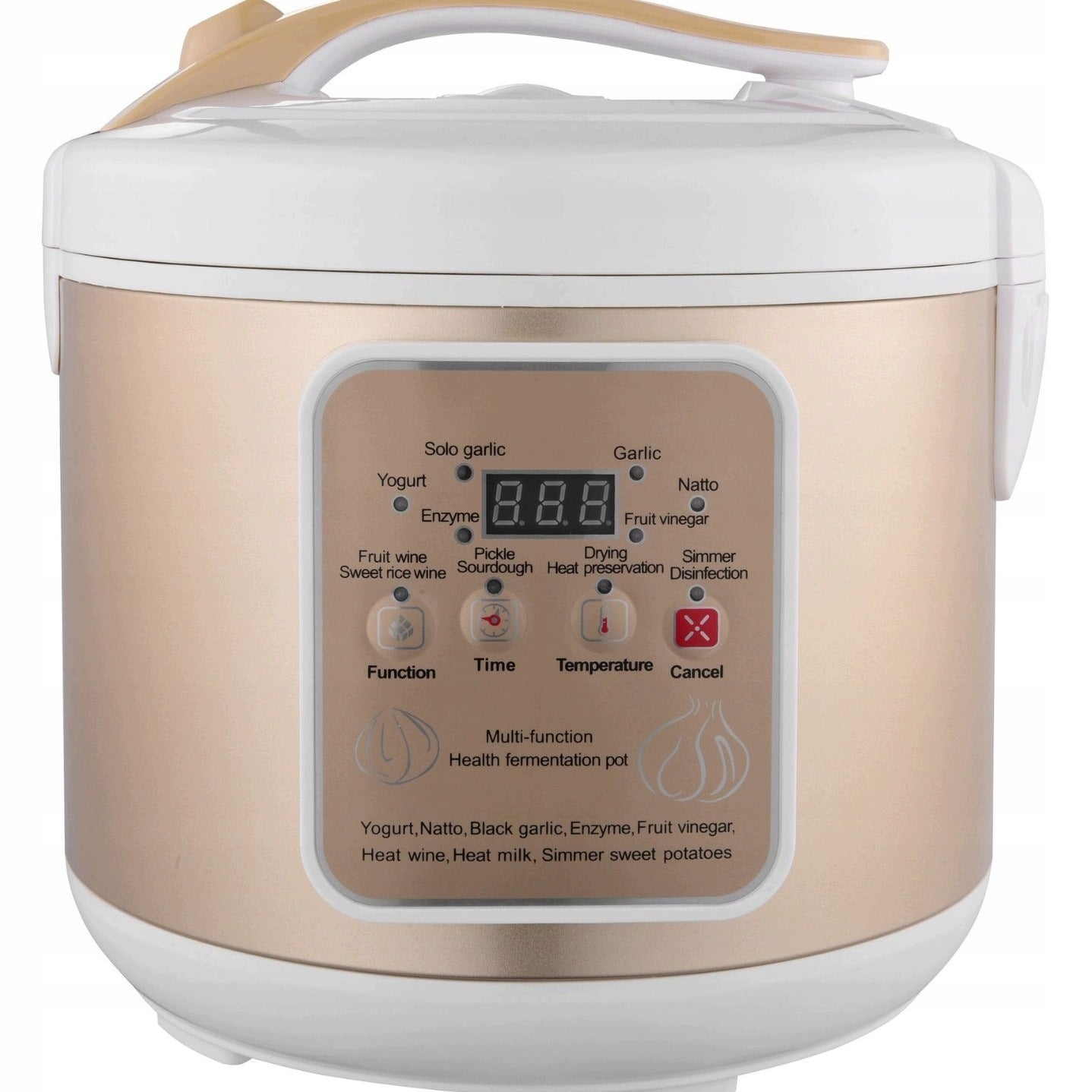 Fermentation pot for making black garlic machine fermenter