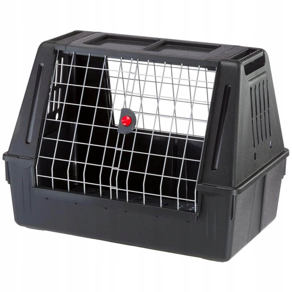 Ferplast Atlas Car Scenic, dog transport cage, black - 82x51x61cm