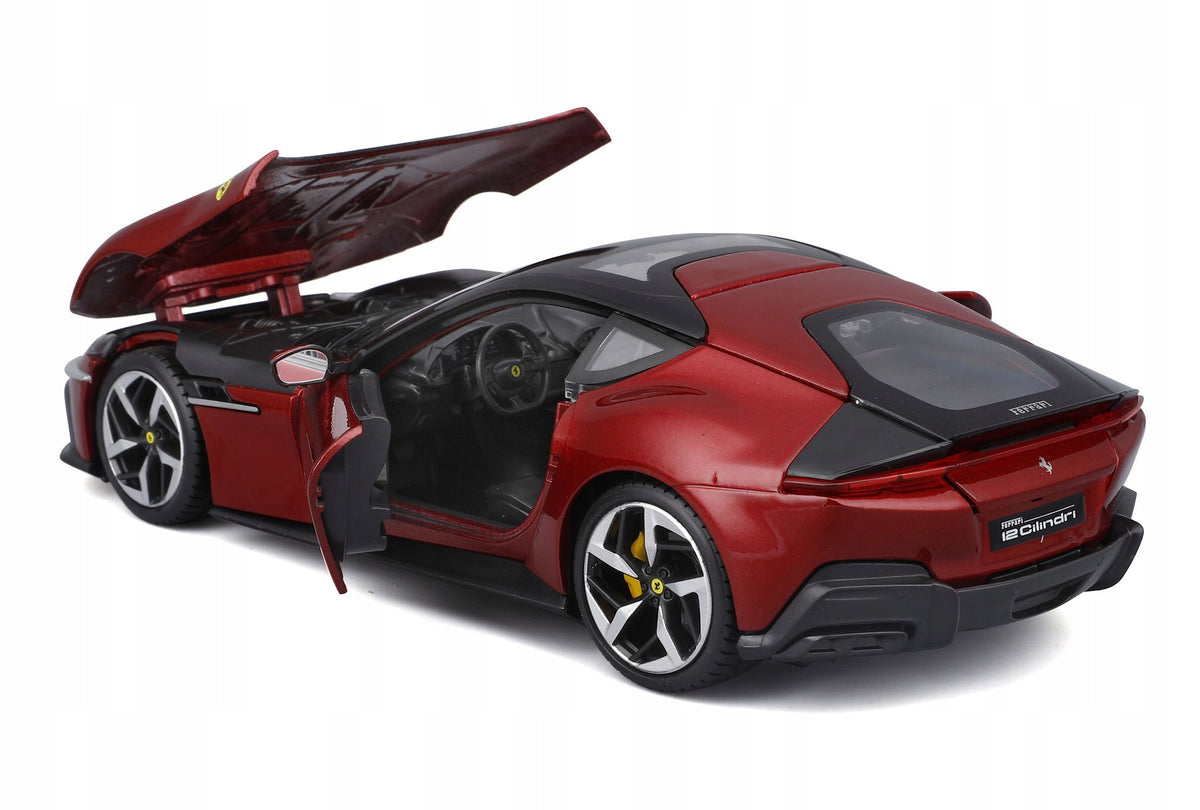 Ferrari 12Cilindri 1:24 BBURAGO 18-26033 ITALIAN CAR ENGINE V12 830 HP Packaging status original