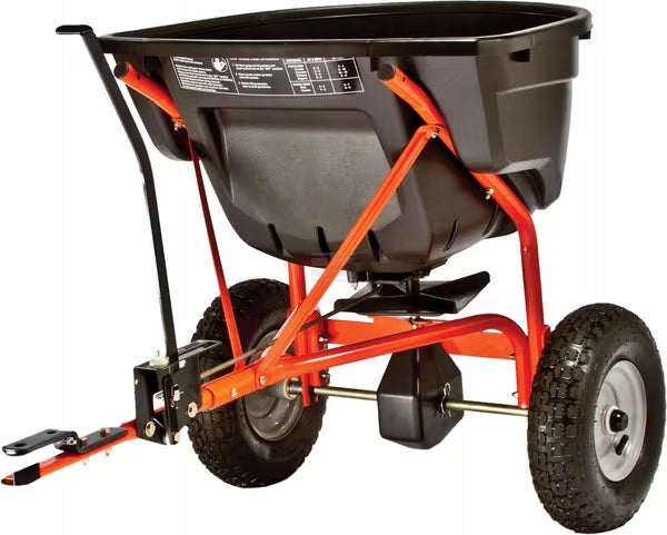 Fertilizer Seed Drill Garden Spreader for Lawn, Seeds and Lime Power supply handheld