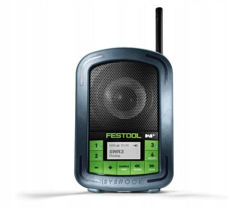 Festool Digital radio BR 10 DAB+ SYSROCK Product weight with unit packaging 2 kg