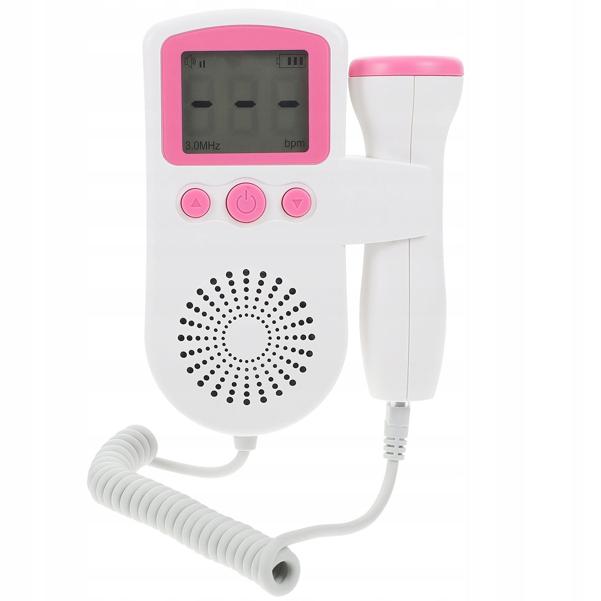 Fetal Heart Rate Detector Pink – Home Pregnancy Stethoscope 16 weeks Packaging status original