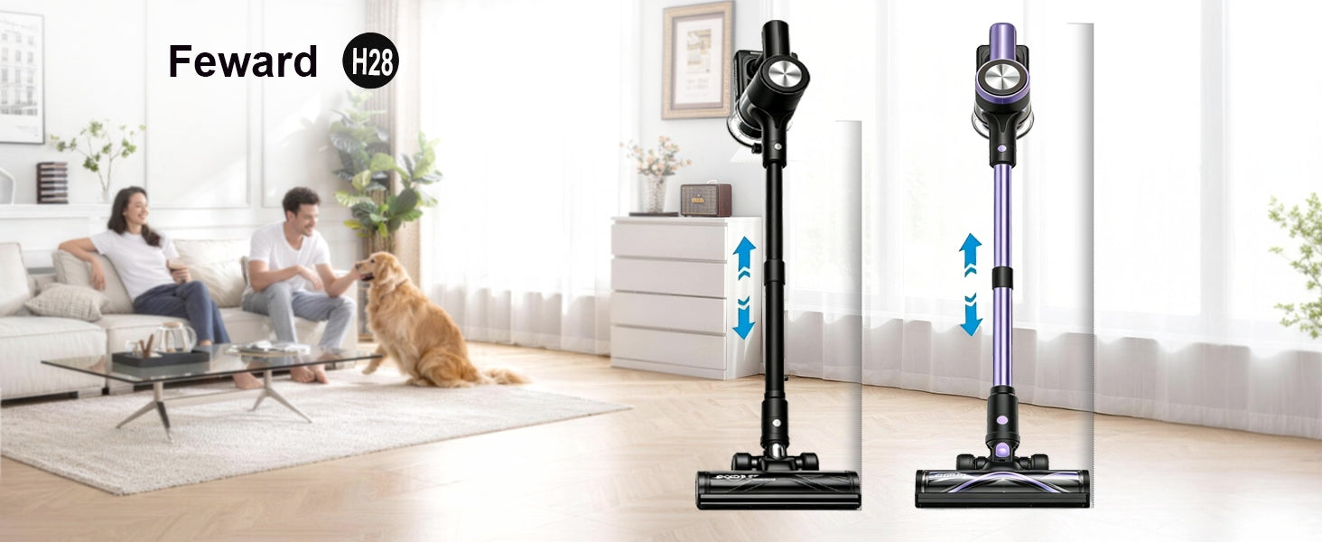 Feward H28 500w 50KPA Cordless Upright Handheld Vacuum Cleaner Brand Laresar