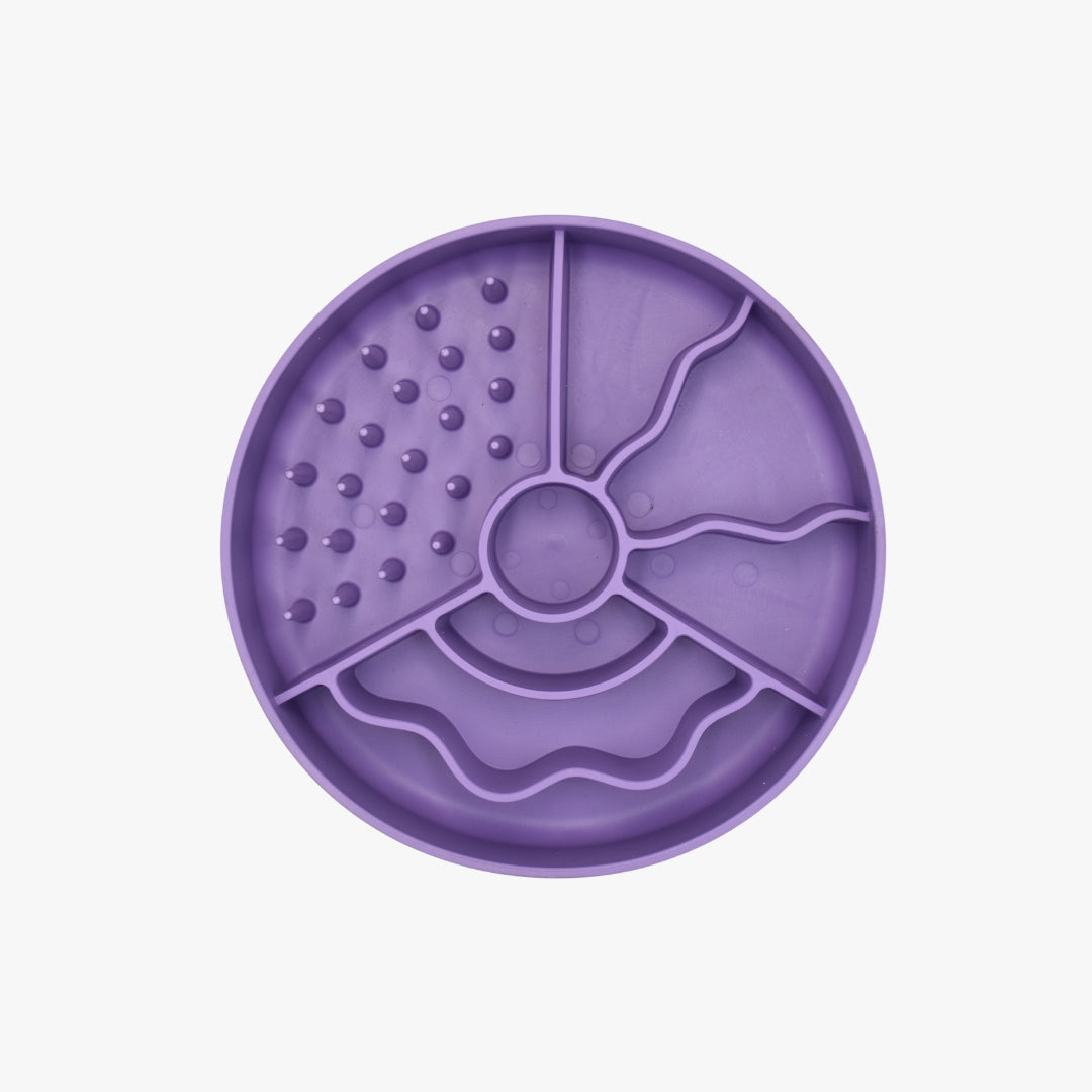 Fiboo Slow fiboowl - food slowing bowl 19 cm PURPLE Packaging status original