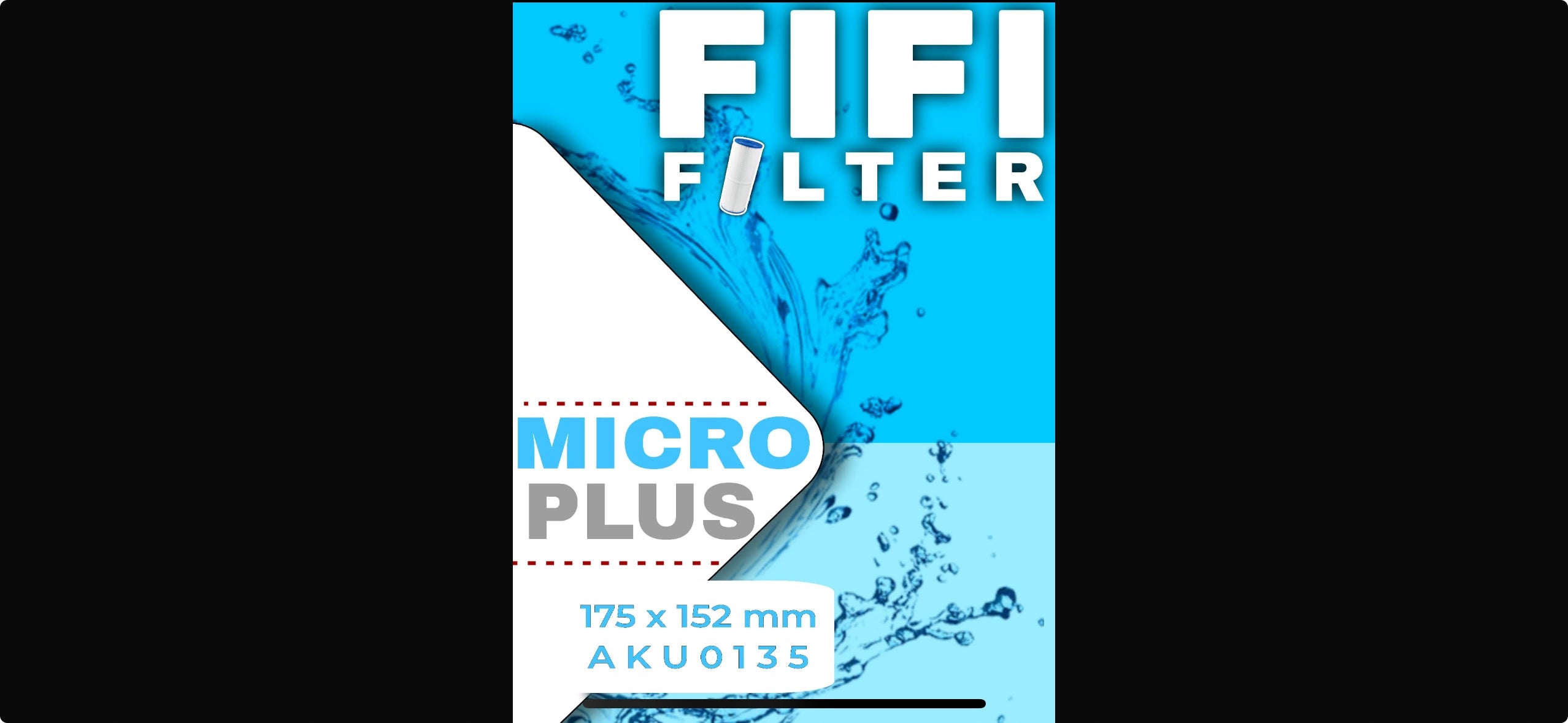 Fifi FILTER NA VAŇU SPA Wellis Danube Amazonas Pluto Mars AKU0135 AKU3001 Manufacturer code 8586023263469