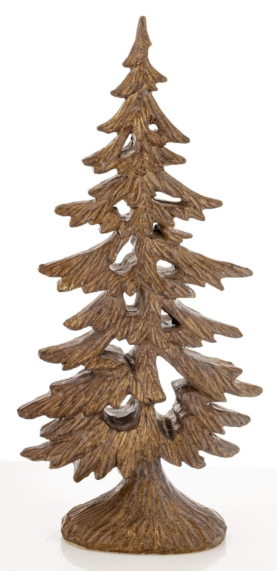 Figurine Christmas tree brown plastic 30x16x7 Brand Artpol