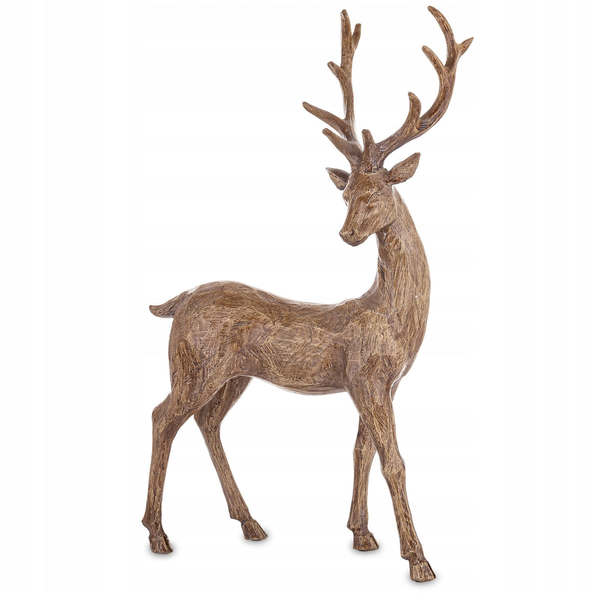 Figurine Deer brown plastic 46x10x28