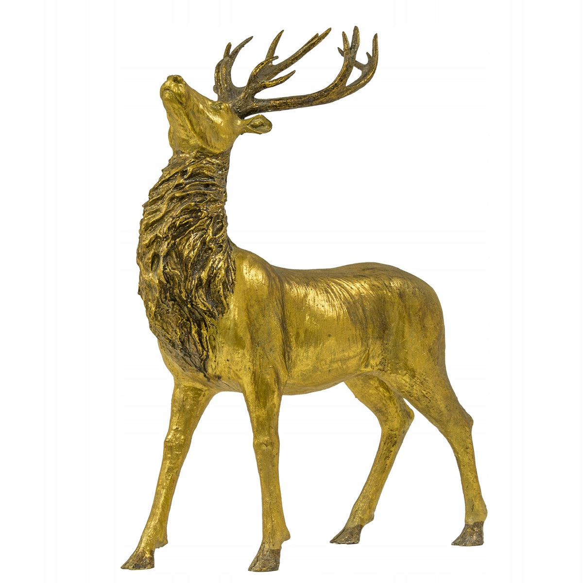 Figurine deer gold 65x47x14 cm Christmas decoration for home Manufacturer code 117702