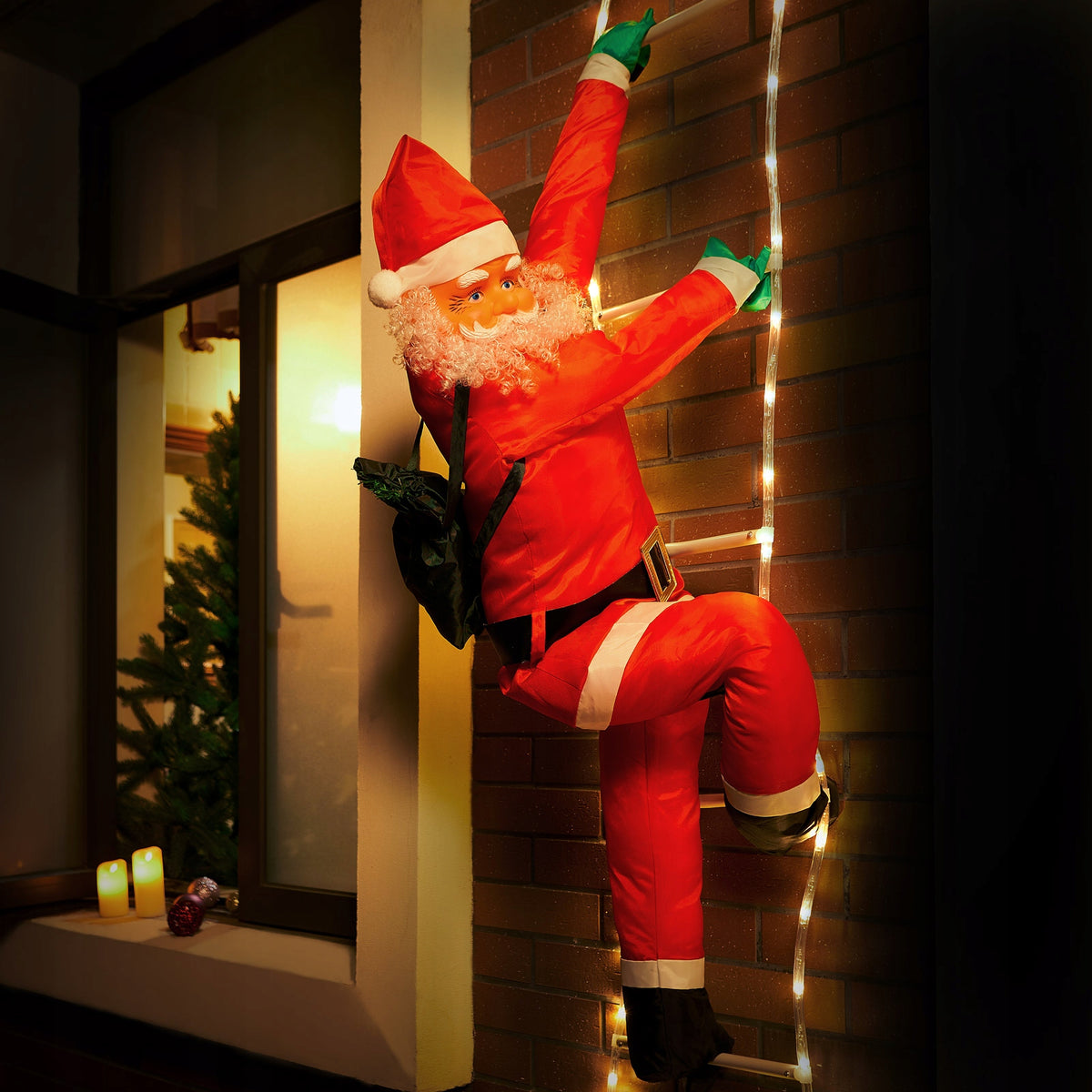Figurine of Santa Claus Monzana 240 cm with LED light effects Manufacturer code 105415