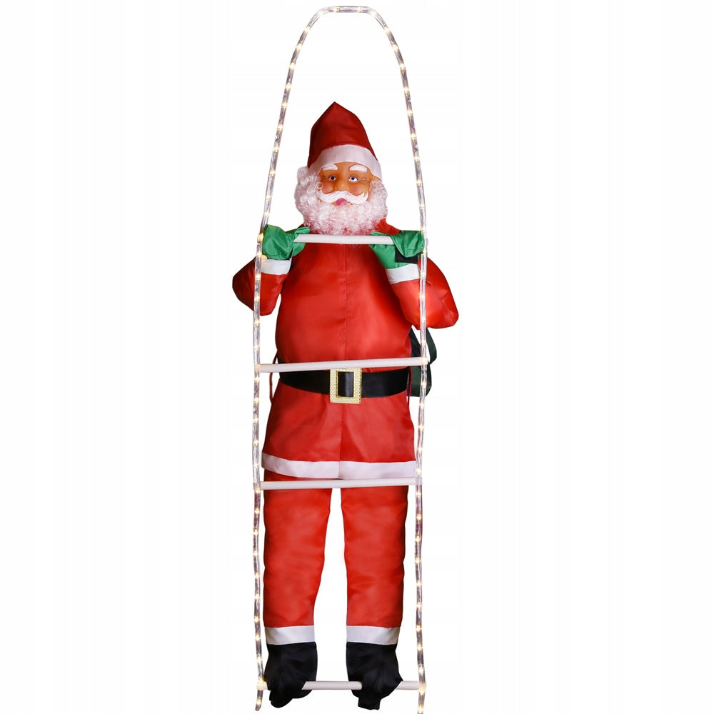 Figurine of Santa Claus Monzana 240 cm with LED light effects