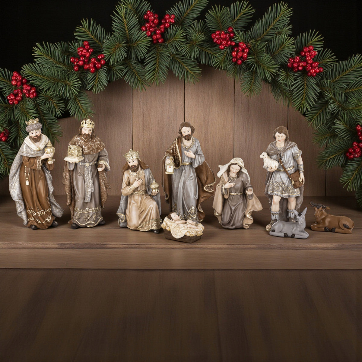 Figurines for Nativity Scene Christmas Figurine Christmas Stable Manufacturer code 179720
