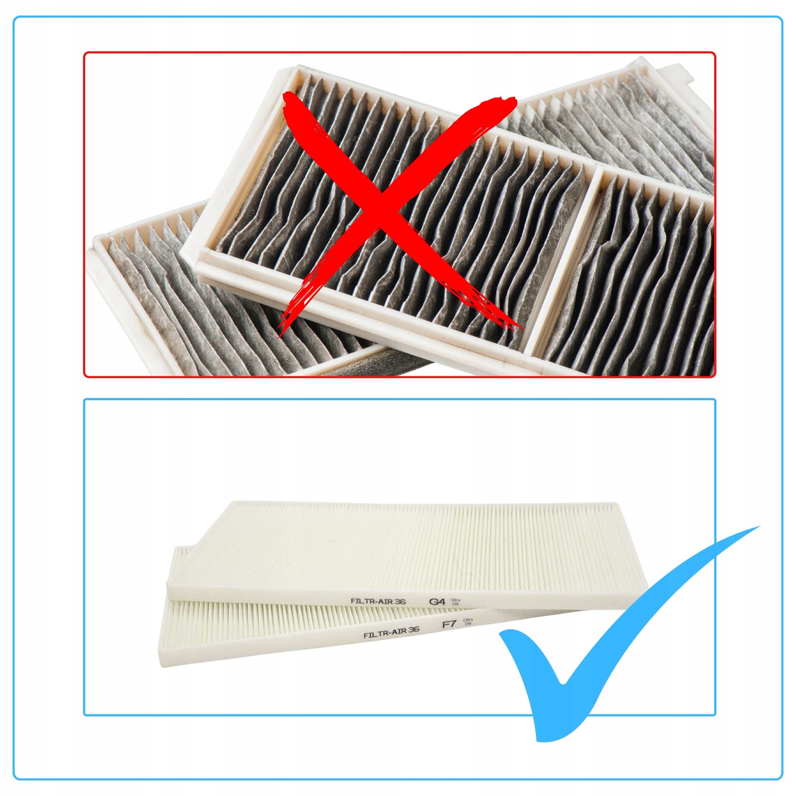 Filter G4 + F7 For Mistral Pro 450 For Pro Vent Recuperator Replacement Set Kind filter