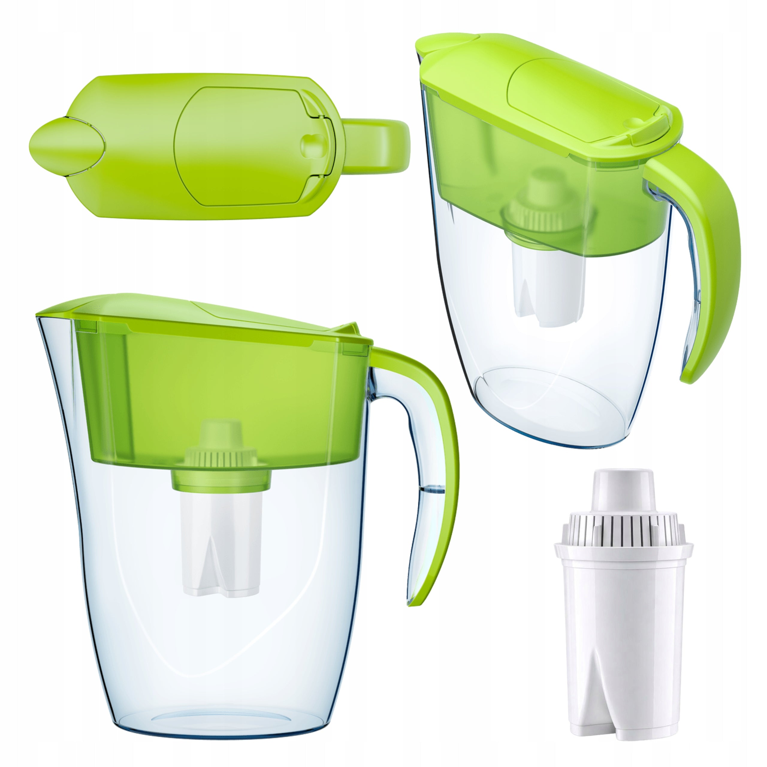 Filter Jug Aquaphor Real 2,9L Lime , 1 Filter Cartridge B15 Brand Aquaphor