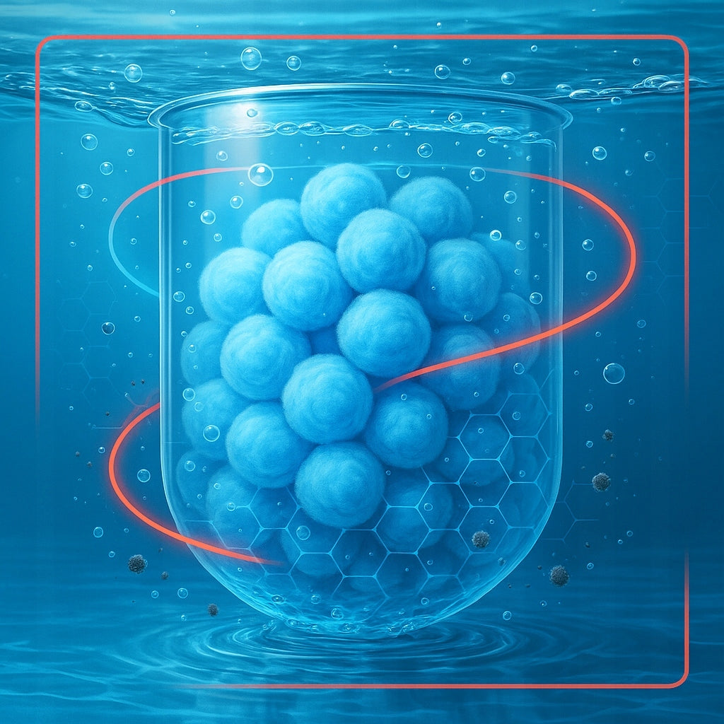 Filter balls for swimming pool filter pumps large 1KG 1000g with SILVER IONS Manufacturer code MTA-114.2313_1kg