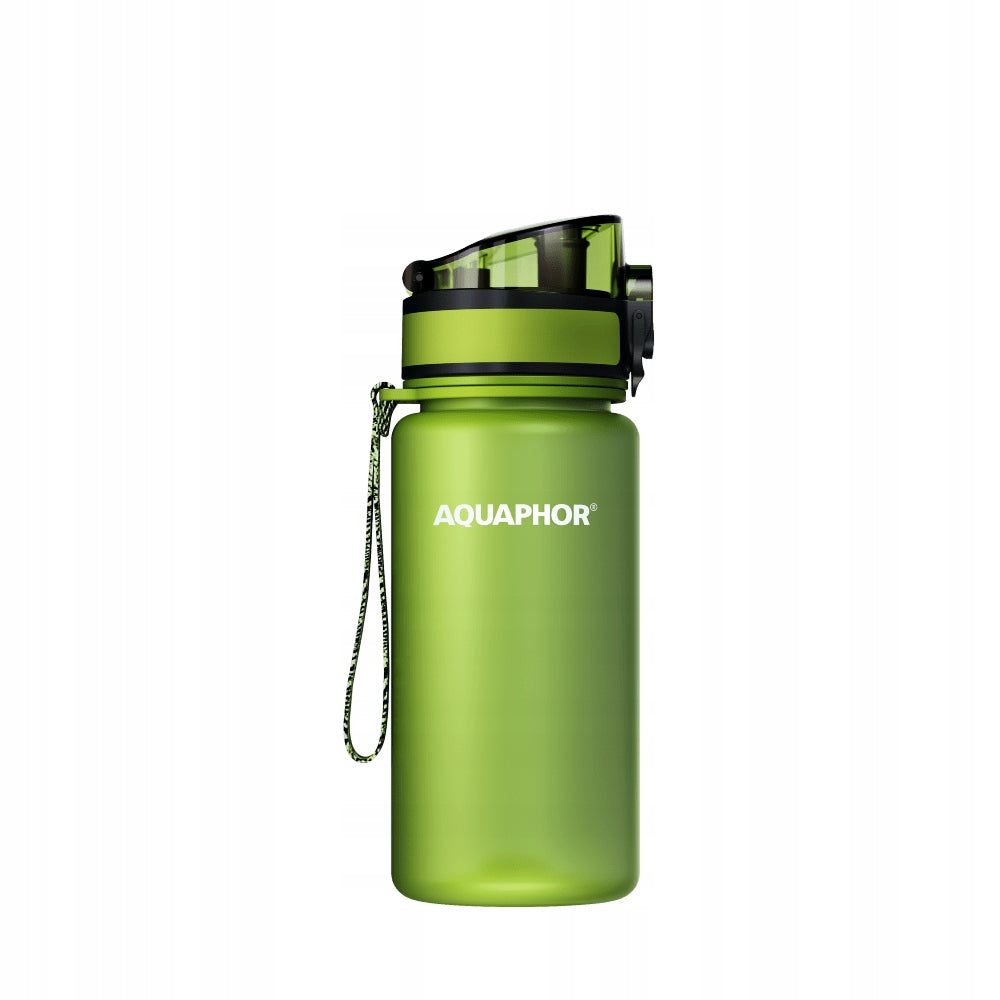Filter bottle Aquaphor City 0,35 l, green