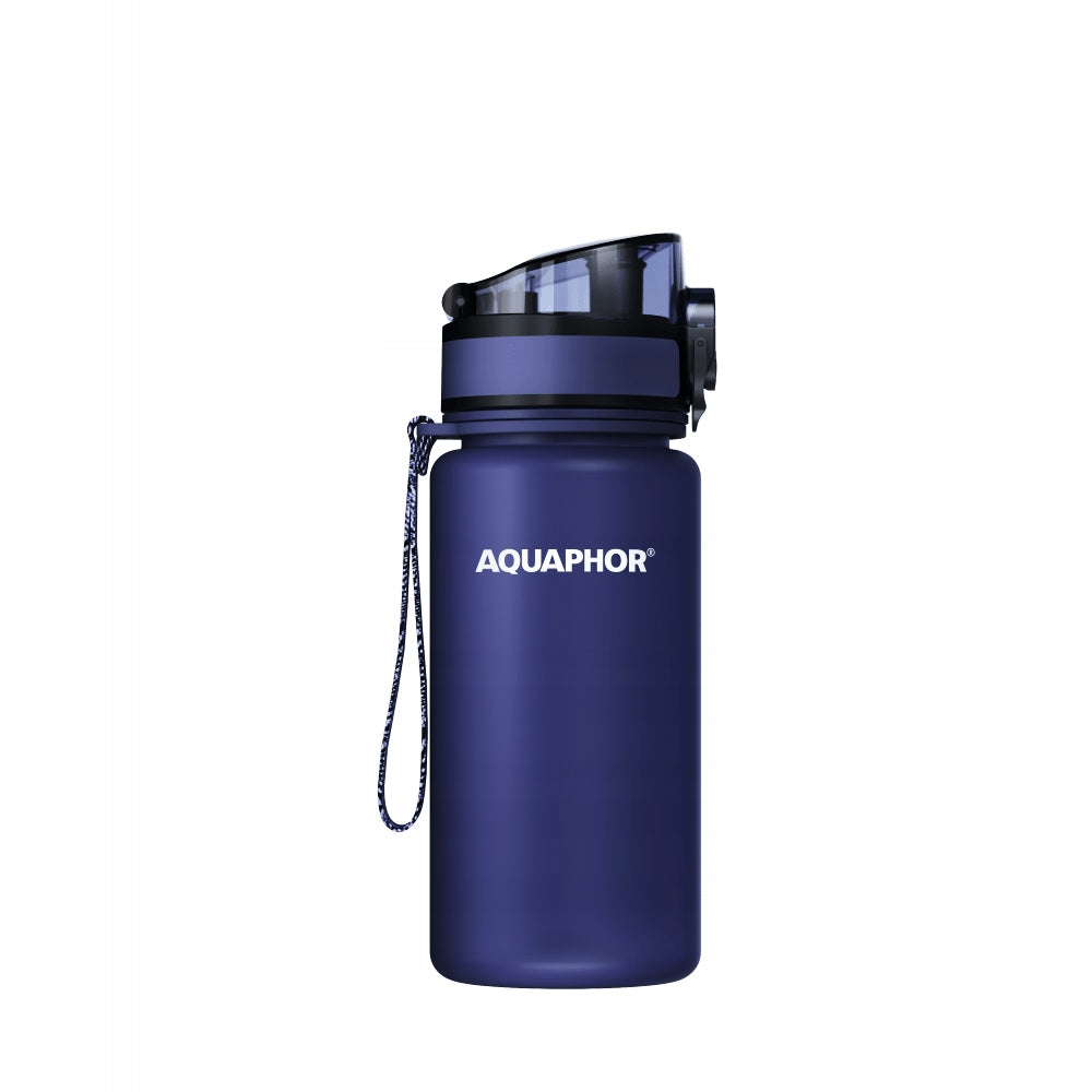 Filter bottle Aquaphor City 0,35 l, navy blue