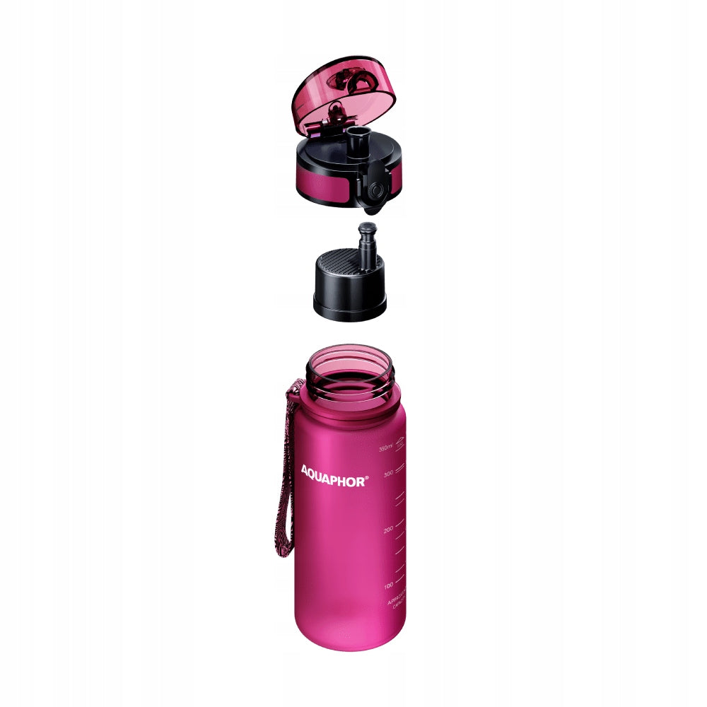 Filter bottle Aquaphor City 0,35 l, pink Packaging status original