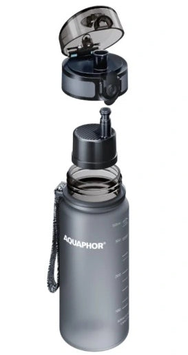 Filter bottle Aquaphor City 0,350 ml silver/grey Brand Aquaphor