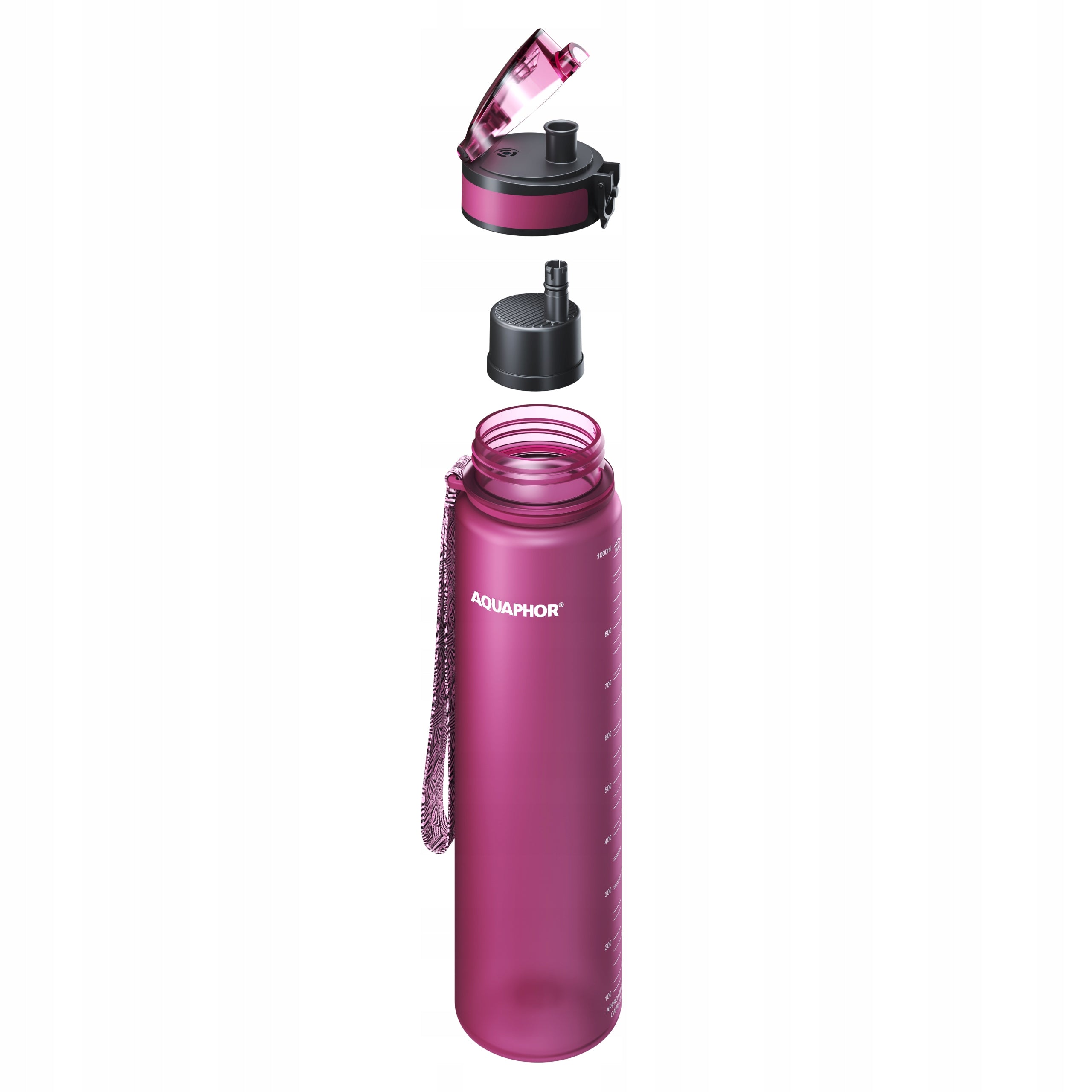 Filter bottle Aquaphor City MAXI 1l, burgundy EAN (GTIN) 4744131019604