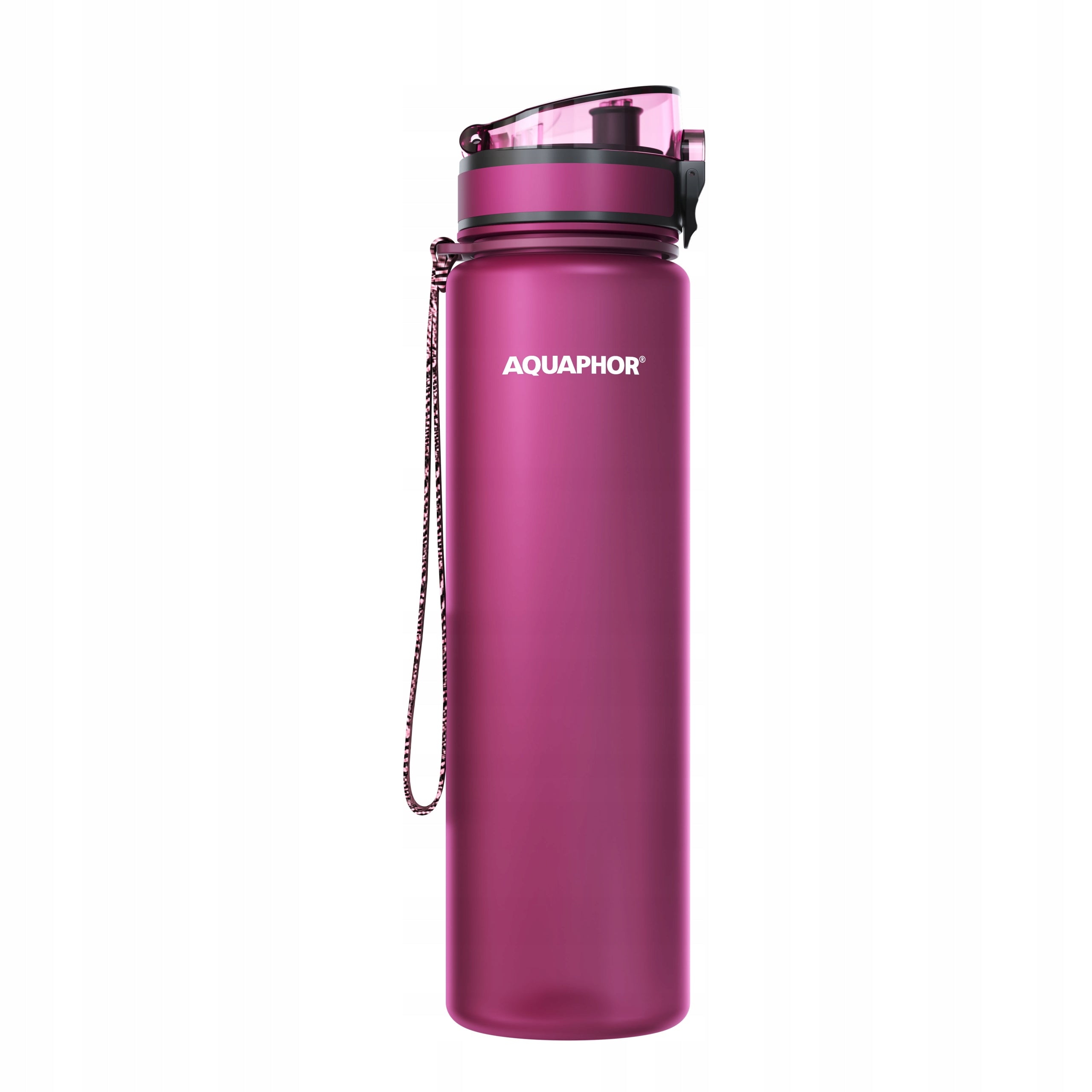 Filter bottle Aquaphor City MAXI 1l, burgundy