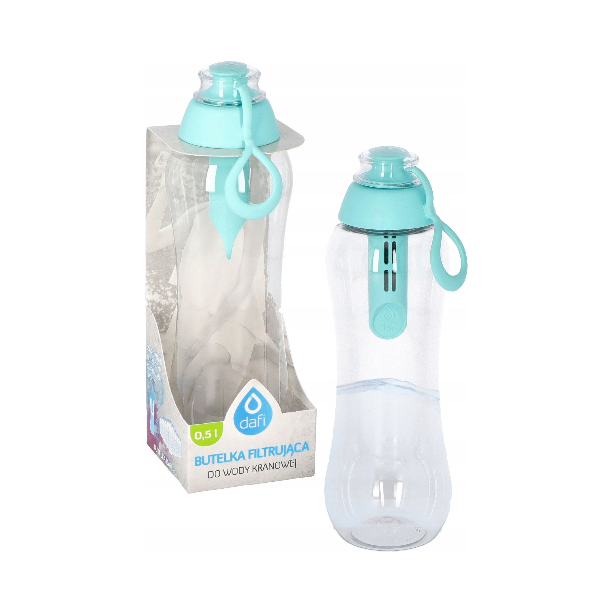 Filter bottle Dafi Soft 0,5 l mint